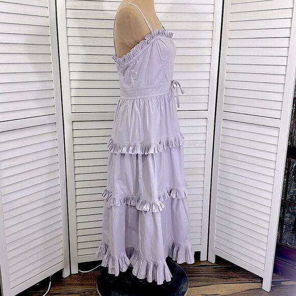 Chelsea & Violet Cottagecore Sundress Size Large Purple * - Picture 8 of 12